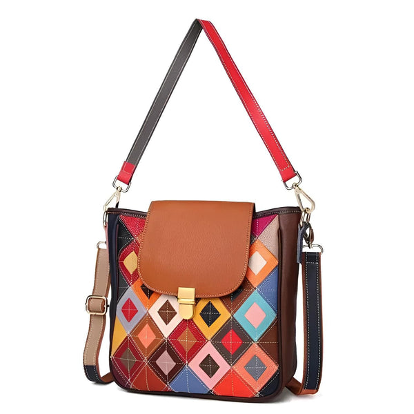 Radiantia™ Colorful Leather Shoulder Bag