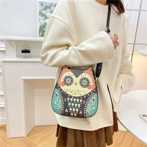 Radiantia™ Charming Owl-Shaped Crossbody Bag - Unique & Stylish Owl Design for Everyday Use